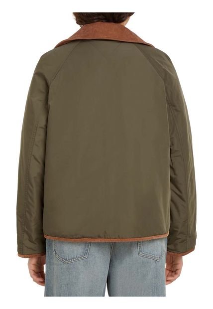 Chaqueta Verde Quilted Reversible Tommy Hilfiger