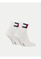 Pack Blanco De 2 Tobilleras Con Logo Tommy Hilfiger de Tommy Hilfiger