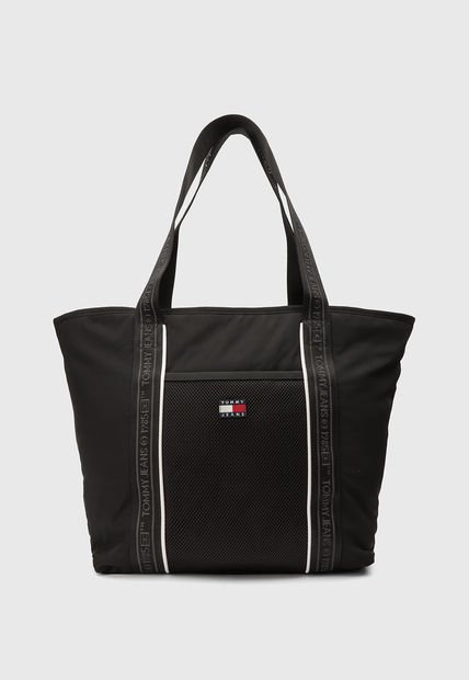 Bolso Negro-Blanco TOMMY HILFIGER