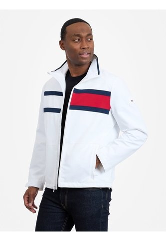 Chaqueta Blanca Glenville Hipster Con Diseño Color Block Tommy Hilfiger Tommy Hilfiger