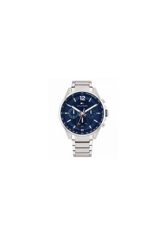Reloj Para Hombre Tommy Hilfiger Max 1791973 Plateado Tommy Hilfiger