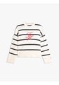 Saco Blanco Tejido Amplio De Punto Con Logo Bordado Tommy Hilfiger de Tommy Hilfiger