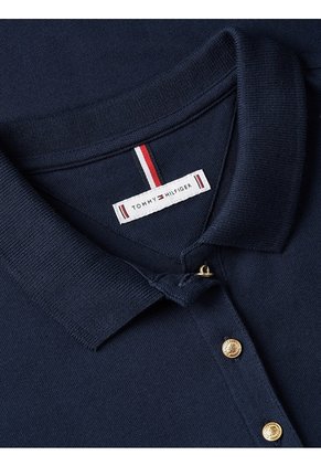 Polo Multicolor Con Piqué De Corte Slim Tommy Hilfiger