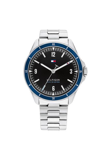 Reloj Para Hombre Tommy Hilfiger Maverick 1791901 Plateado
