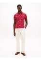 Polo Rojo Piqué Con Estampado Tommy Hilfiger de Tommy Hilfiger