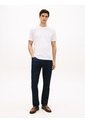 Camiseta Blanca De Punto Con Rayas Global Stripe Tommy Hilfiger de Tommy Hilfiger