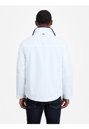 Chaqueta Blanca Glenville Hipster Con Diseño Color Block Tommy Hilfiger