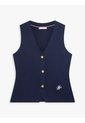 Chaleco Multicolor De Punto Premium Con Cuello En V Tommy Hilfiger de Tommy Hilfiger