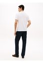 Camiseta Blanca De Punto Con Rayas Global Stripe Tommy Hilfiger de Tommy Hilfiger