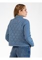 Chaqueta Azul Acolchada Quilted Con Logo Bordado Tommy Hilfiger de Tommy Hilfiger