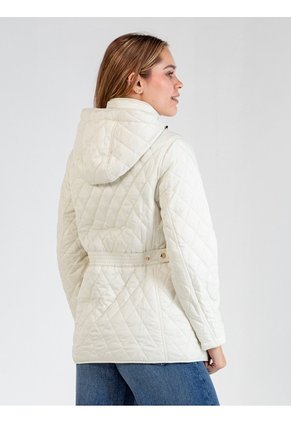 Chaqueta Blanca Quilted Tommy Hilfiger De Diseño Moderno Tommy Hilfiger