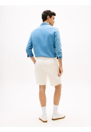 Bermudas Blanco Essential Terry Tommy Hilfiger