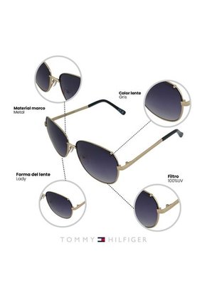 Gafas Tommy Hilfiger Modelo X60035 Dorado Hombre