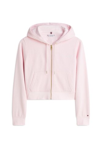 Buzo Rosa Con Capota Y Cierre De Cremallera Tommy Hilfiger Tommy Hilfiger
