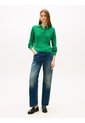 Saco Verde Tejido Amplio Tipo Polo De Punto Trenzado Tommy Hilfiger de Tommy Hilfiger