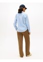 Camisa Celeste A Rayas De Corte Regular Tommy Hilfiger de Tommy Hilfiger