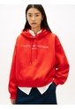 Buzo Rojo Con Capota Y Logo Tommy Hilfiger de Tommy Hilfiger