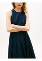 Vestido Multicolor Midi Con Botones Dorados Tommy Hilfiger de Tommy Hilfiger