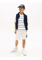 Bermudas Blanco Con Logo Script Gráfico Tommy Hilfiger de Tommy Hilfiger