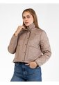 Chaqueta Dorado Acolchada Quilted Con Logo Bordado Tommy Hilfiger de Tommy Hilfiger