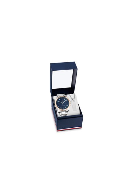 Reloj Tommy Hilfiger Modelo 2770192 Plateado Hombre