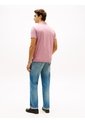 Polo Rojo Oxford Two Tone De Corte Regular Tommy Hilfiger de Tommy Hilfiger