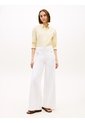 Pantalón Blanco Denim De Talle Alto Con Pierna Ancha Tommy Hilfiger de Tommy Hilfiger