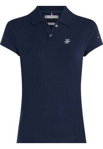 Polo Multicolor De Corte Slim Con Logo Script Tommy Hilfiger Tommy Hilfiger