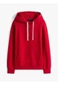 Buzo Rojo Con Capota Y Logo Bordado Tommy Hilfiger de Tommy Hilfiger