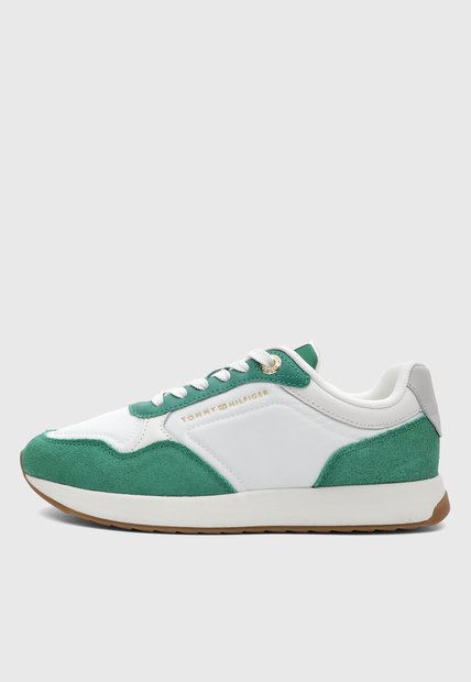 Tenis Lifestyle TOMMY HILFIGER Material Runner Blanco