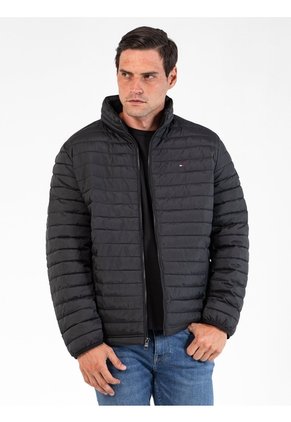 Chaqueta Negra Packable Scriba Tommy Hilfiger