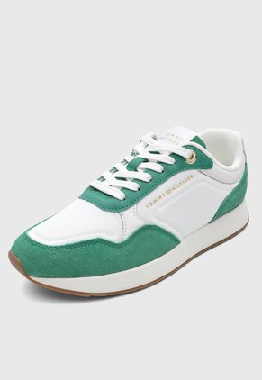 Tenis Lifestyle TOMMY HILFIGER Material Runner Blanco
