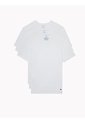 Pack De 3 Camisetas Blancas Cuello V Tommy Hilfiger de Tommy Hilfiger