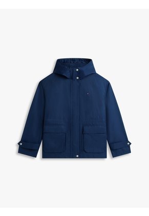 Chaqueta Multicolor Utility Con Capota Tommy Hilfiger