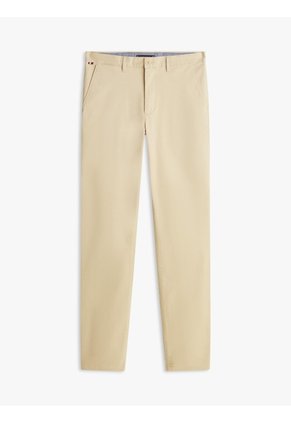 Pantalón Beige Chino Denton De Sarga Tommy Hilfiger