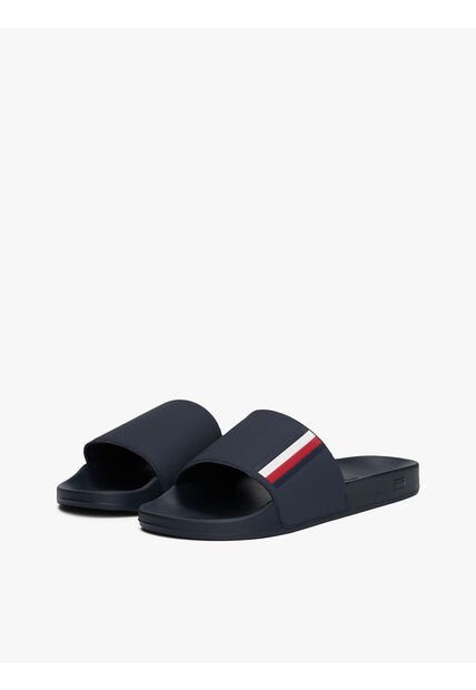 Sandalias Azul Texturizadas De Piscina Tommy Hilfiger