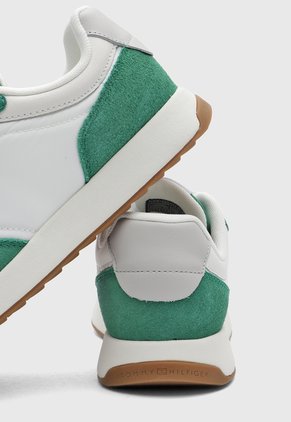 Tenis Lifestyle TOMMY HILFIGER Material Runner Blanco