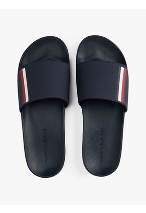 Sandalias Azul Texturizadas De Piscina Tommy Hilfiger