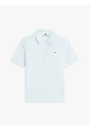 Polo Azul 1985 De Corte Regular Con Logo Bordado Tommy Hilfiger