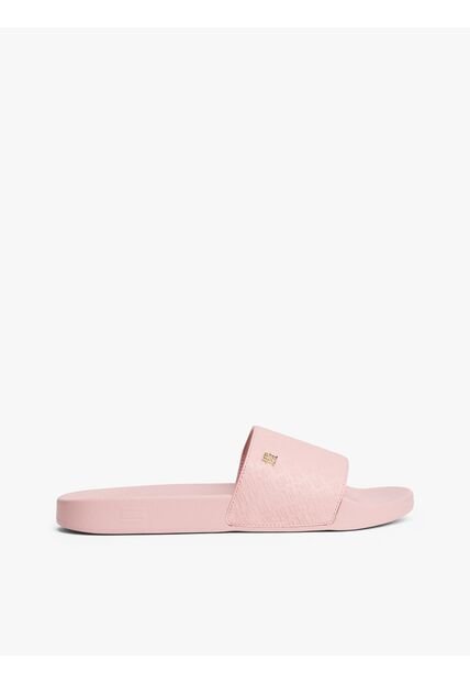 Sandalias Rosa Con Monogramas TH En Relieve Tommy Hilfiger