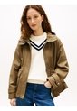 Chaqueta Verde Utility Con Capota Tommy Hilfiger de Tommy Hilfiger