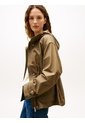 Chaqueta Verde Utility Con Capota Tommy Hilfiger de Tommy Hilfiger