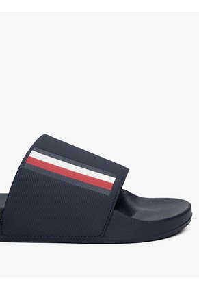 Sandalias Azul Texturizadas De Piscina Tommy Hilfiger