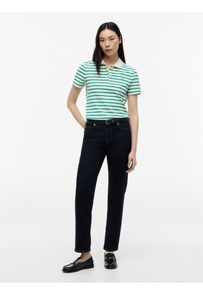 Polo Verde 1985 Collection Slim De Piqué Tommy Hilfiger