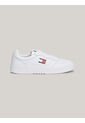 Tenis Blanco De Cuero Color Block Tommy Hilfiger de Tommy Hilfiger