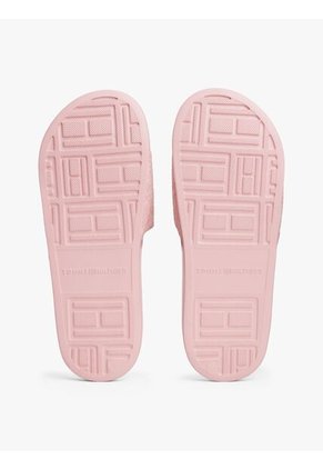 Sandalias Rosa Con Monogramas TH En Relieve Tommy Hilfiger