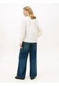 Blusa Blanca De Popelina Con Mangas Largas Tommy Hilfiger de Tommy Hilfiger