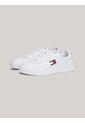 Tenis Blanco De Cuero Color Block Tommy Hilfiger de Tommy Hilfiger