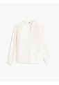Blusa Blanca De Popelina Con Mangas Largas Tommy Hilfiger de Tommy Hilfiger