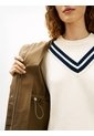 Chaqueta Verde Utility Con Capota Tommy Hilfiger de Tommy Hilfiger